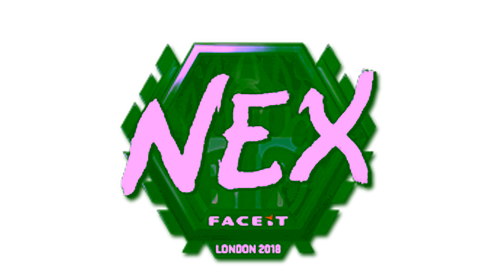 Display for Sticker | nex (Foil) | London 2018