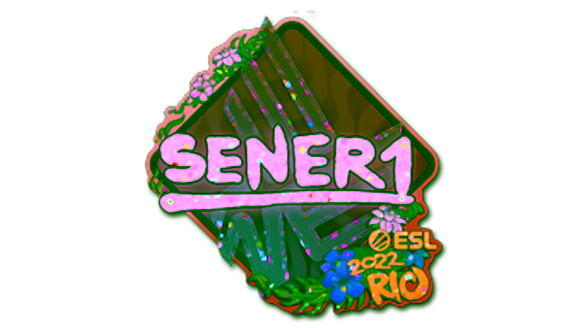 Rodyti Sticker | SENER1 (Glitter) | Rio 2022