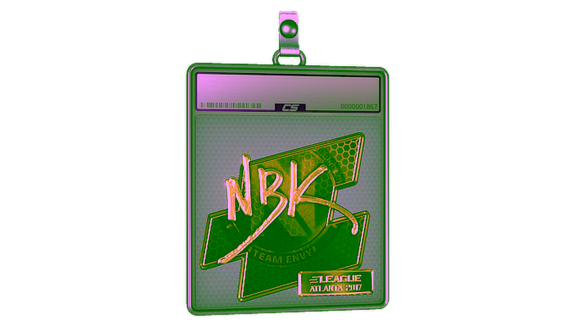 Display for Sticker Slab | NBK- (Gold) | Atlanta 2017