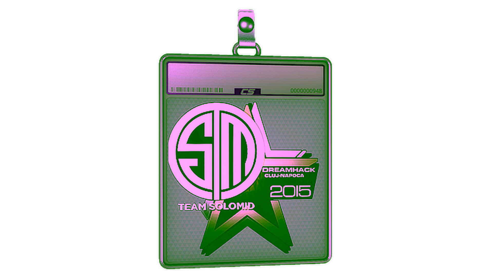 Дисплей для Sticker Slab | Team SoloMid (Foil) | Cluj-Napoca 2015