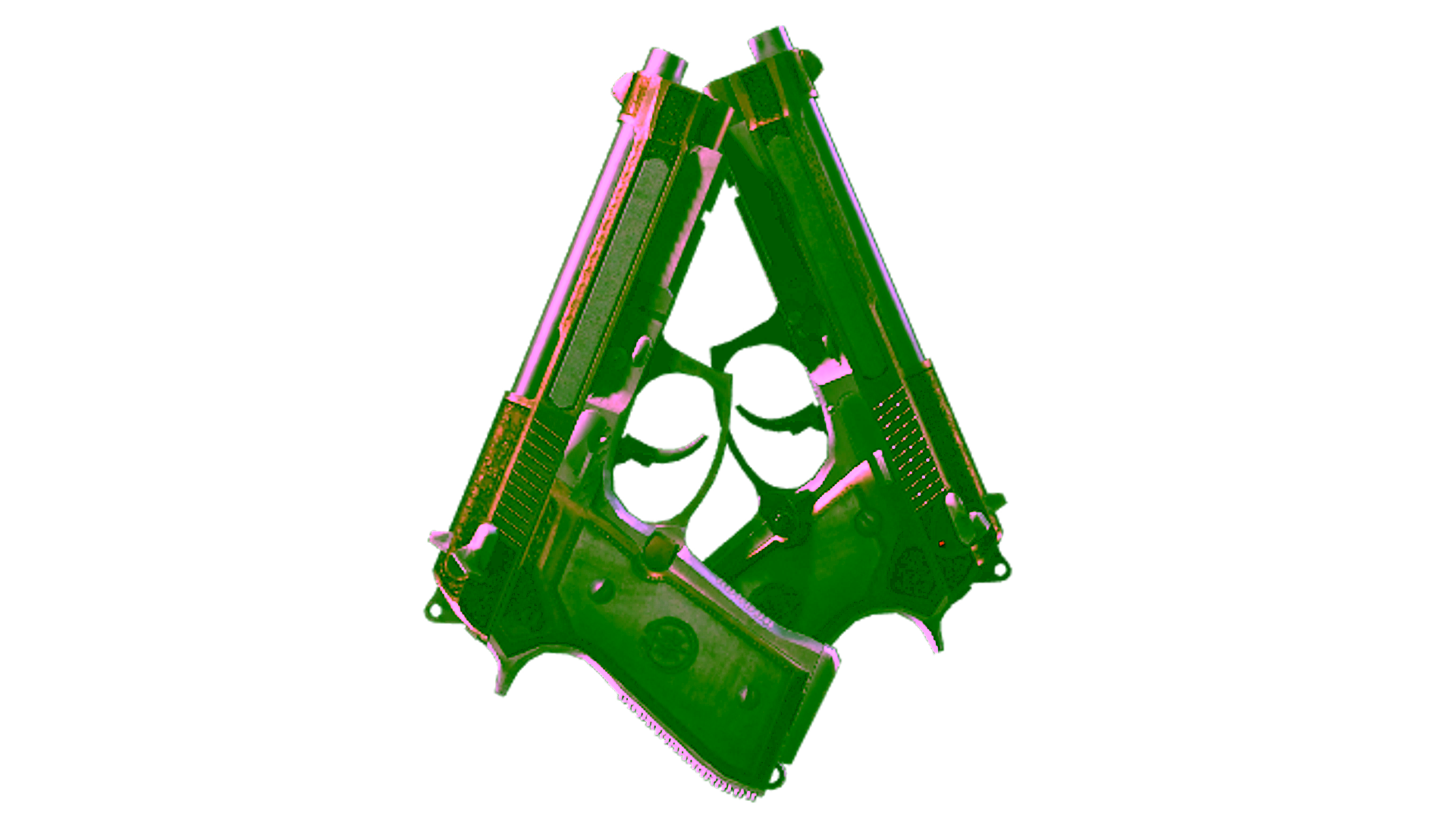 Display for StatTrak™ Dual Berettas | Cartel (Battle-Scarred)