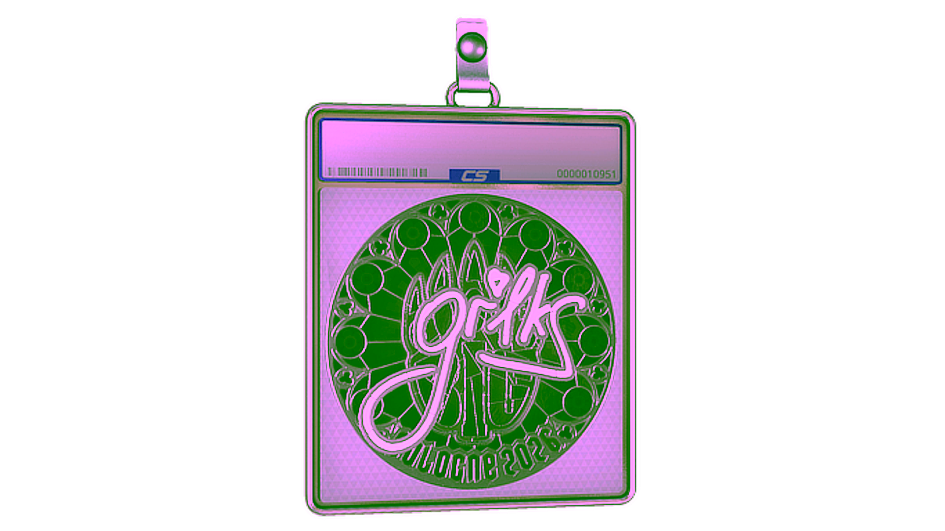 Display for Sticker Slab | gr1ks (Foil) | Cologne 2026