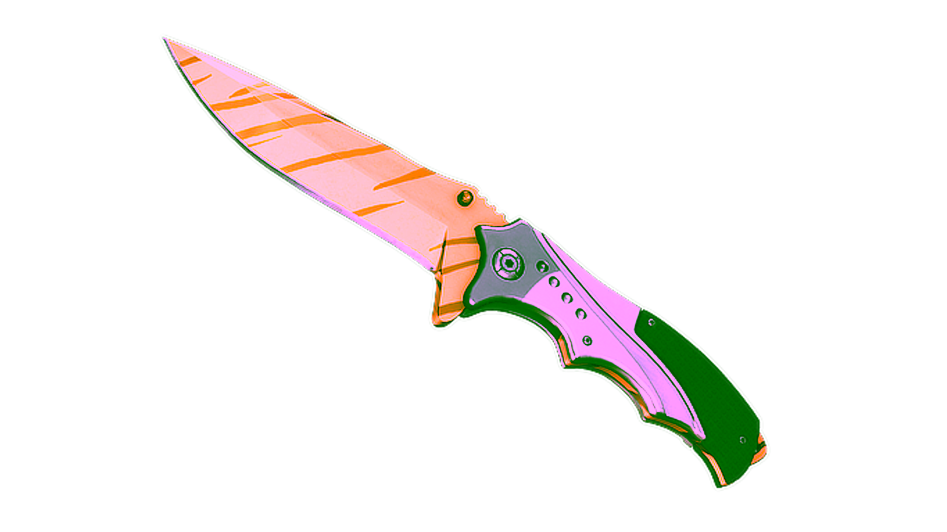 عرض لـ ★ StatTrak™ Nomad Knife | Tiger Tooth (Minimal Wear)