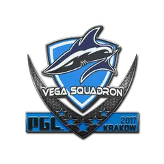 Sticker Vega Squadron Krakow 2017
