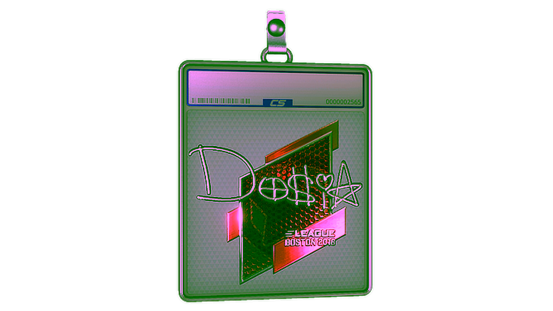 Display for Sticker Slab | Dosia (Foil) | Boston 2018