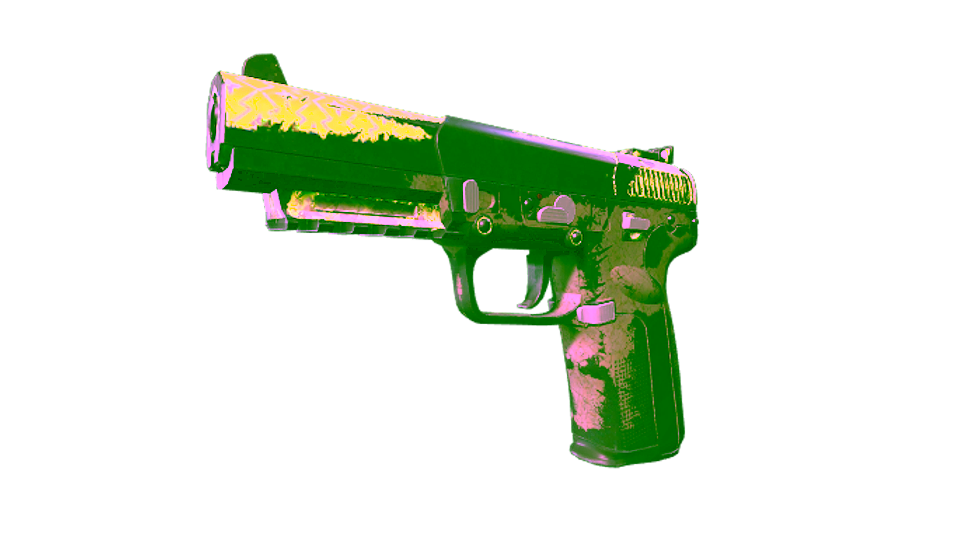 Display for Souvenir Five-SeveN | Neon Kimono (Battle-Scarred)