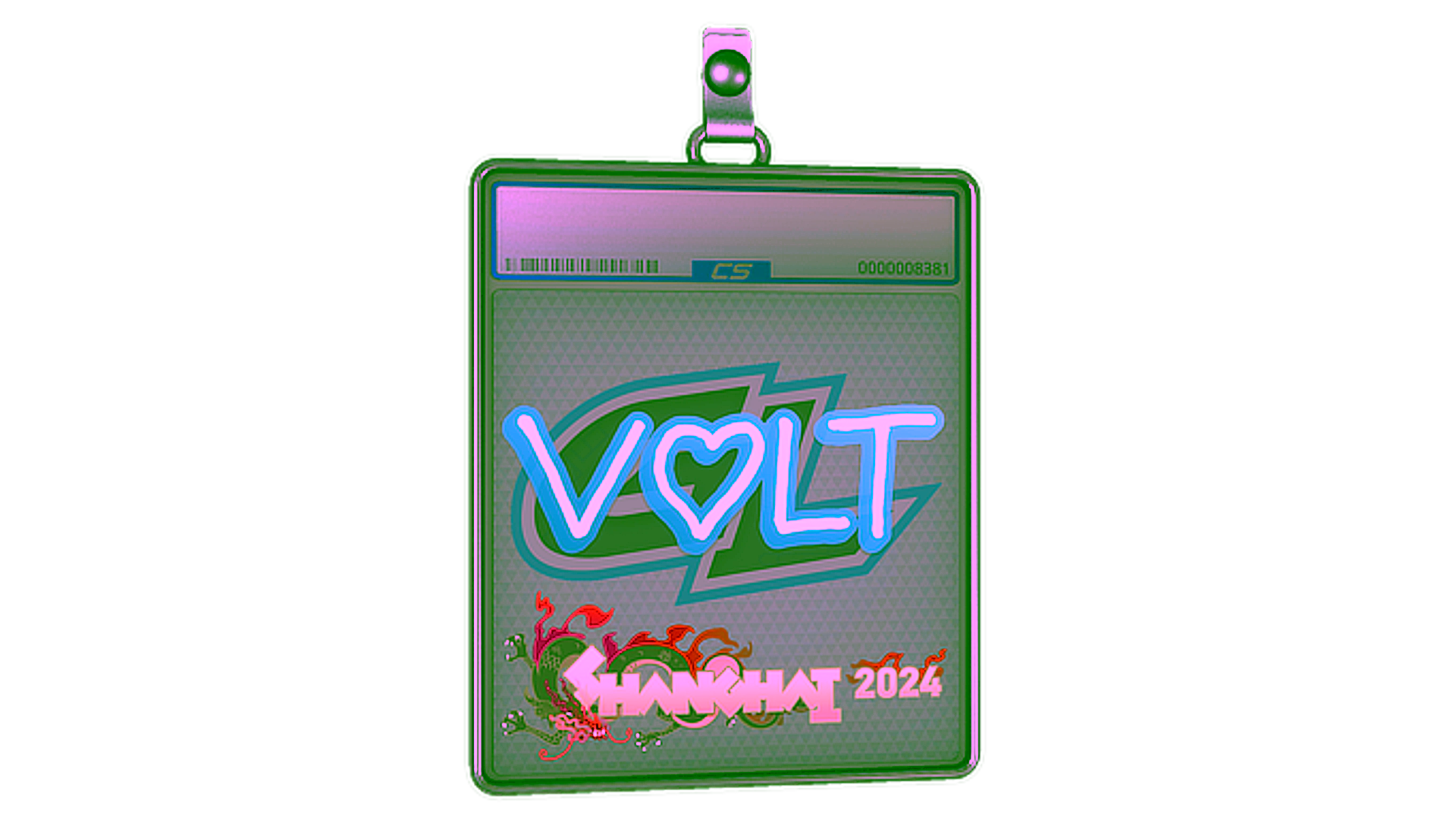 Sticker Slab | volt | Shanghai 2024 için görüntü