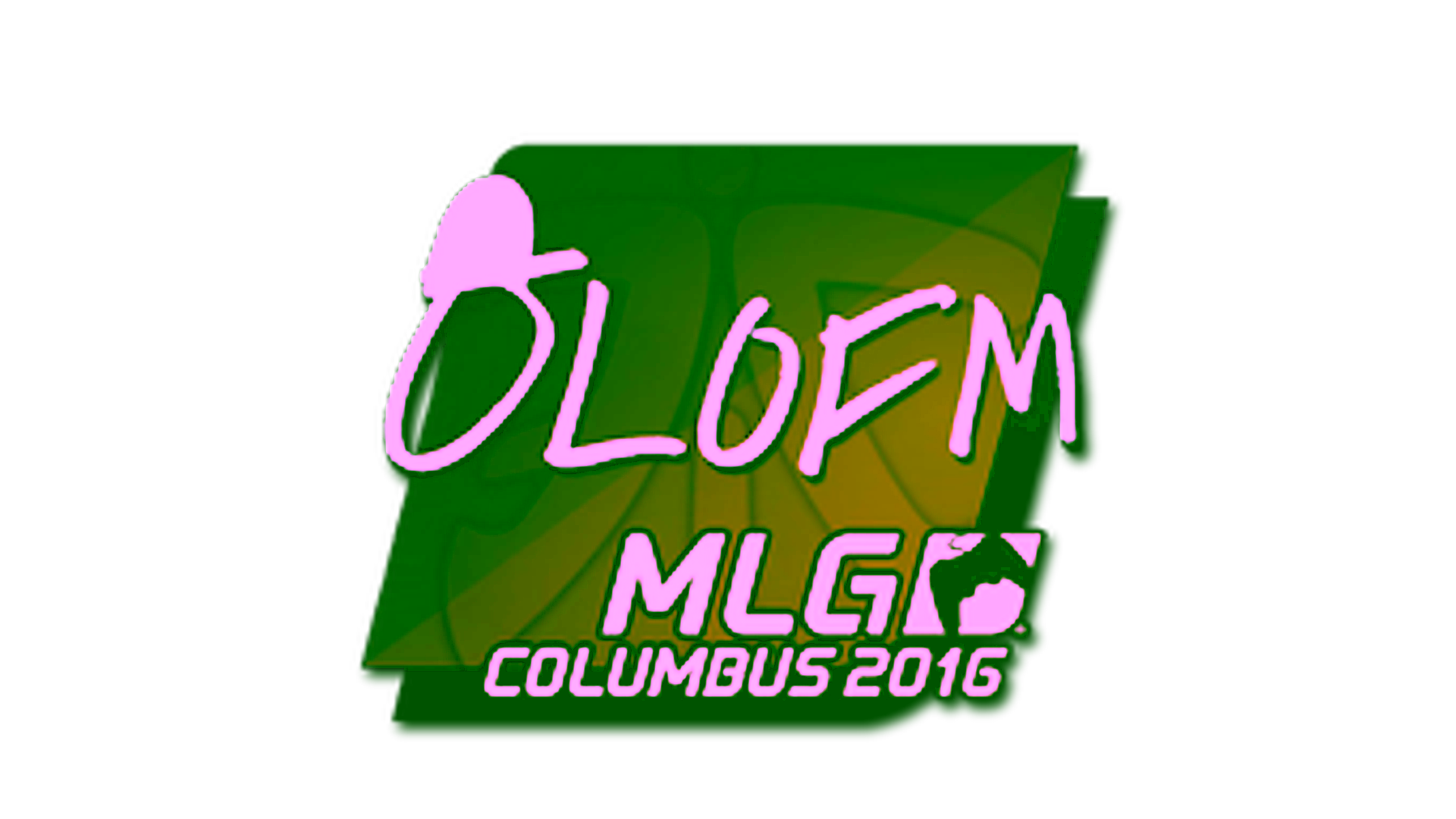 Visar för Sticker | olofmeister | MLG Columbus 2016