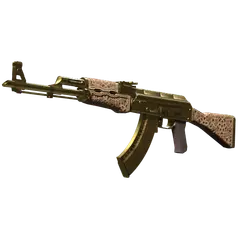 Souvenir AK-47 | Gold Arabesque (Factory New)