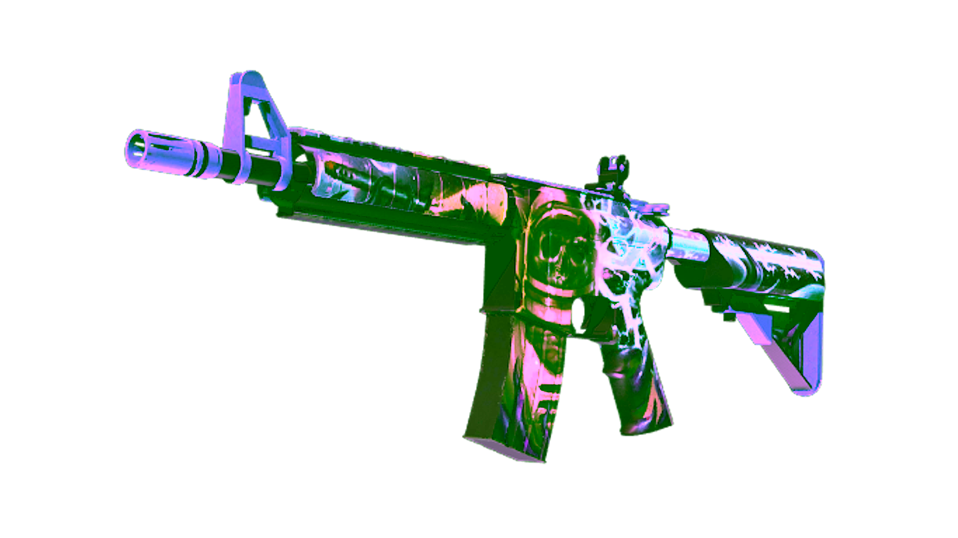 Display for M4A4 | Desolate Space (Well-Worn)