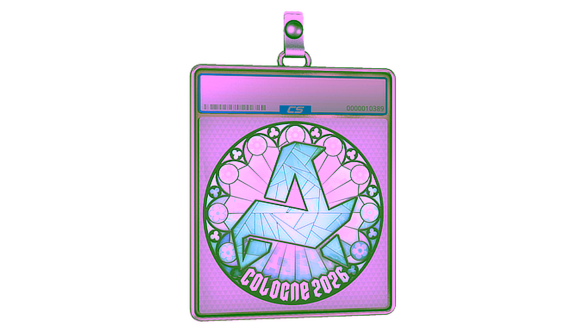 Exibição para Sticker Slab | Aurora | Cologne 2026