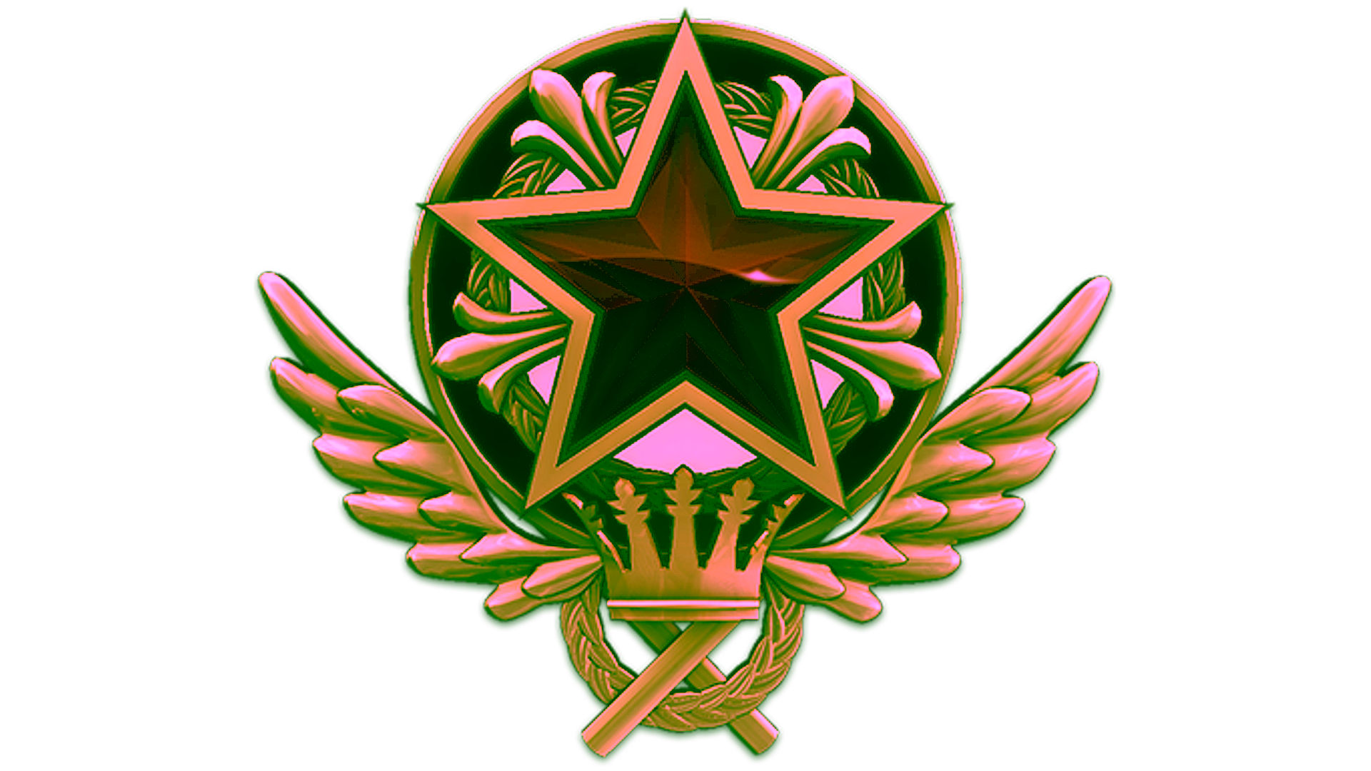 Display for 2021 Service Medal