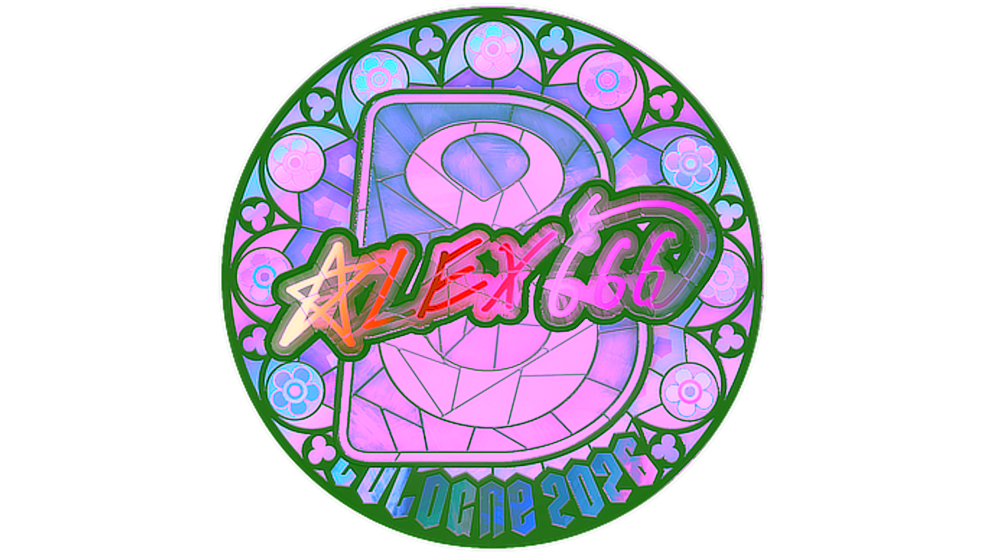 Mostrar para Sticker | alex666 (Holo) | Cologne 2026