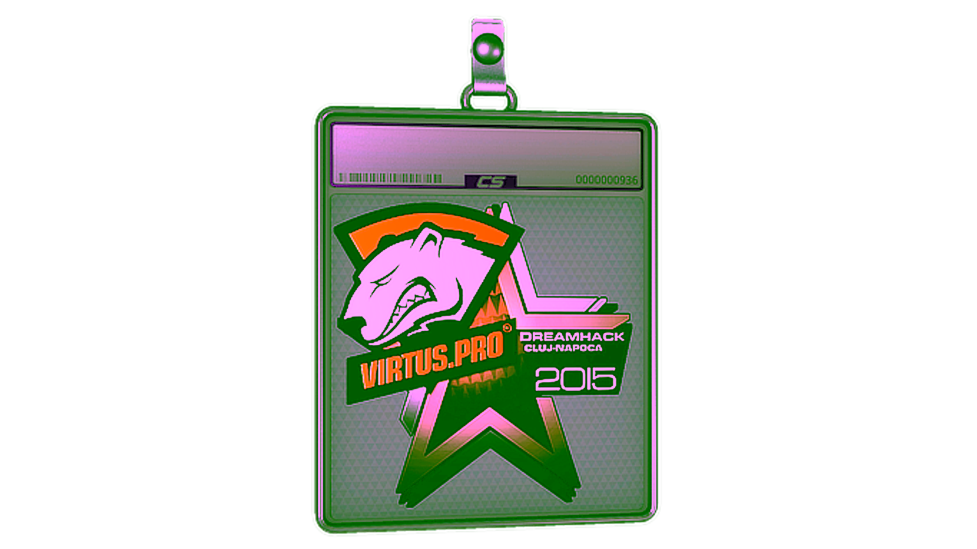 Display for Sticker Slab | Virtus.Pro (Foil) | Cluj-Napoca 2015