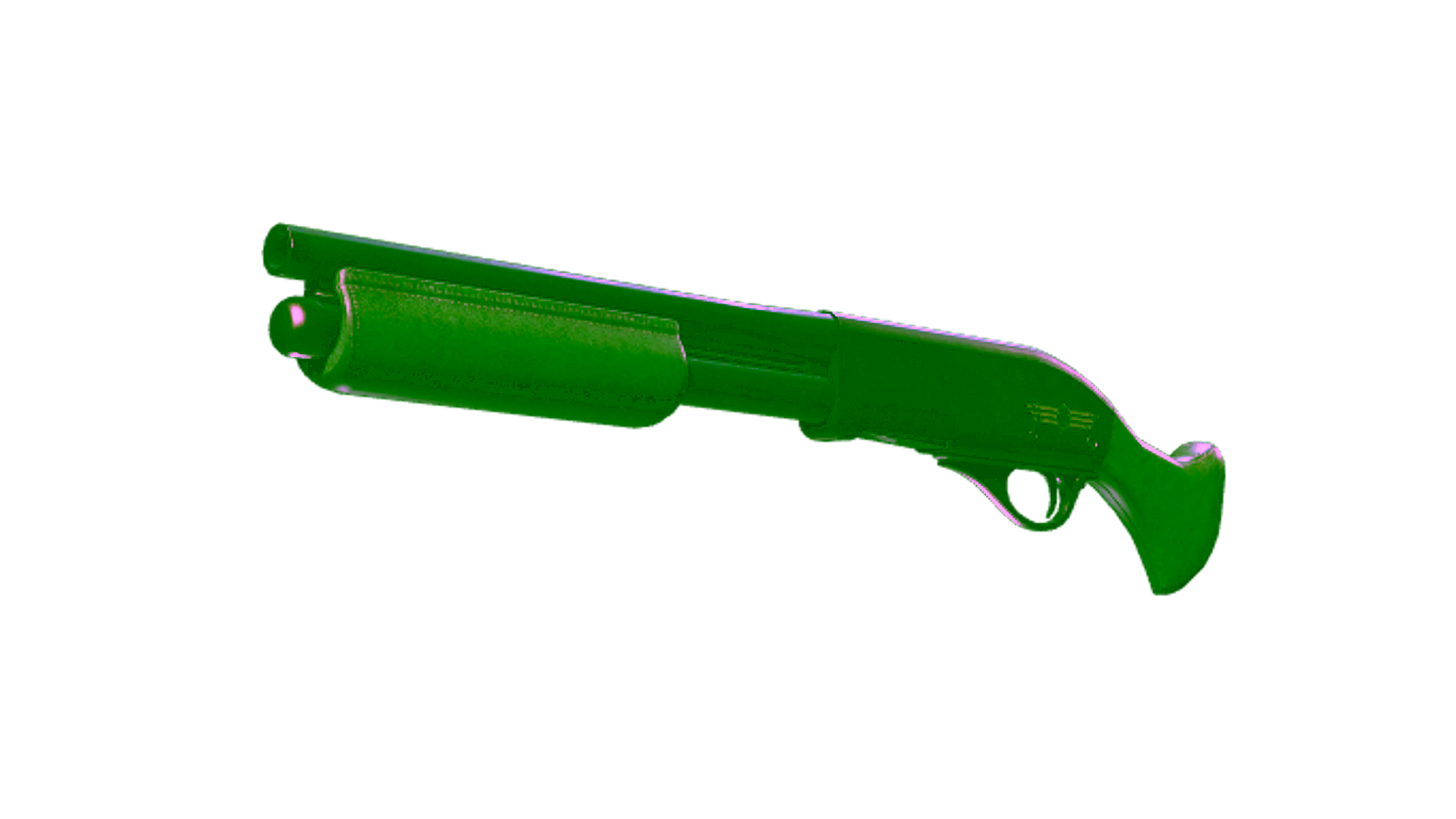 Display for Souvenir Sawed-Off | First Class (Well-Worn)