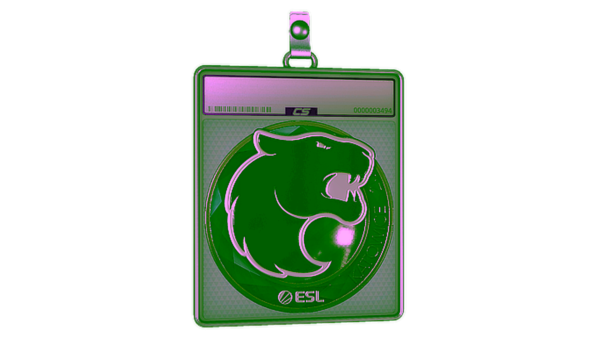 Display for Sticker Slab | FURIA (Foil) | Katowice 2019