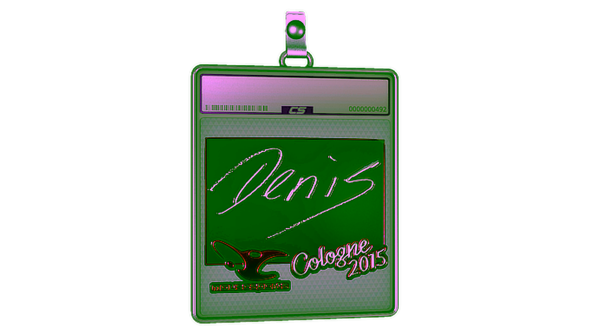 Display for Sticker Slab | denis (Foil) | Cologne 2015