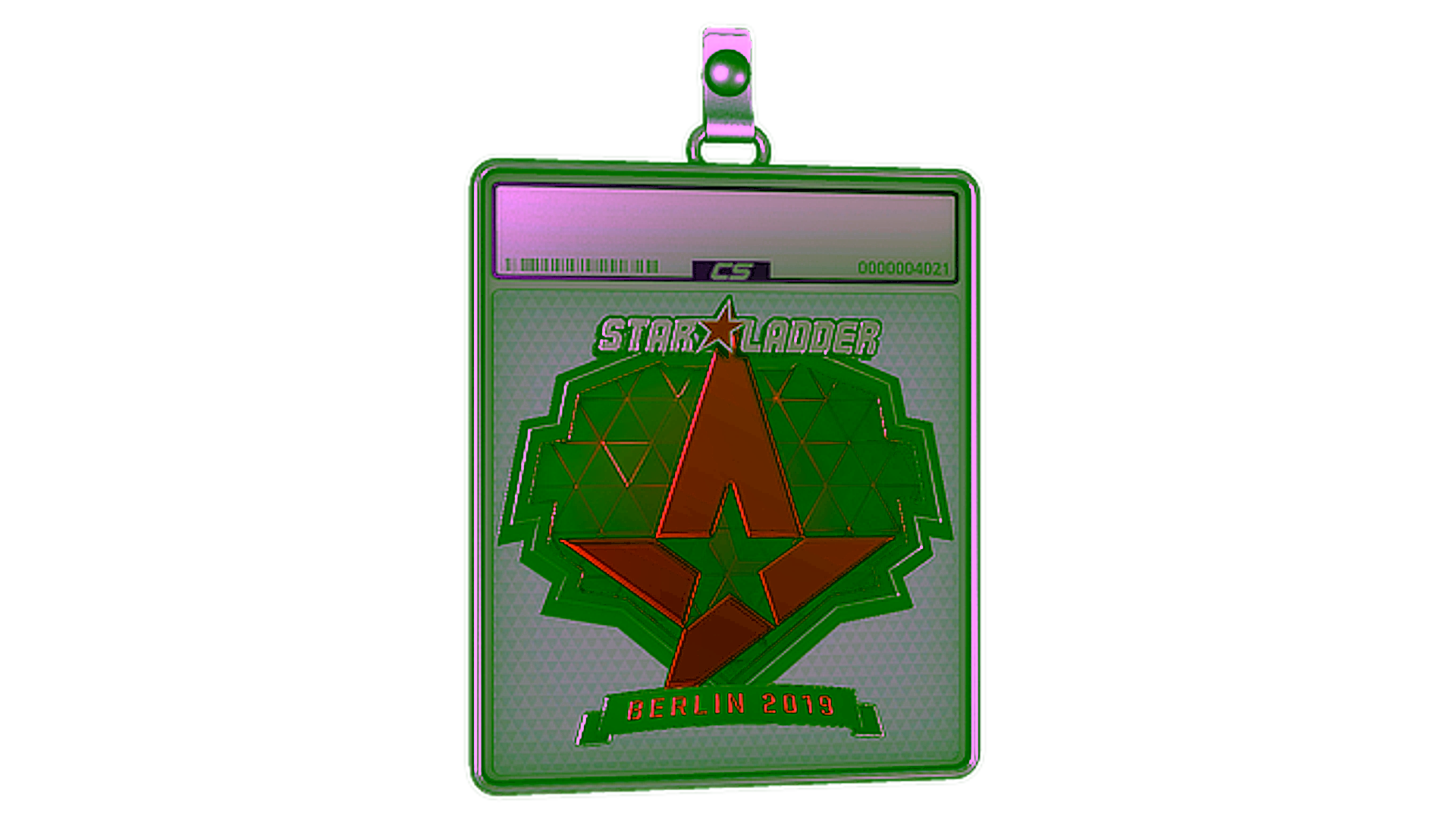 Display for Sticker Slab | Astralis (Foil) | Berlin 2019