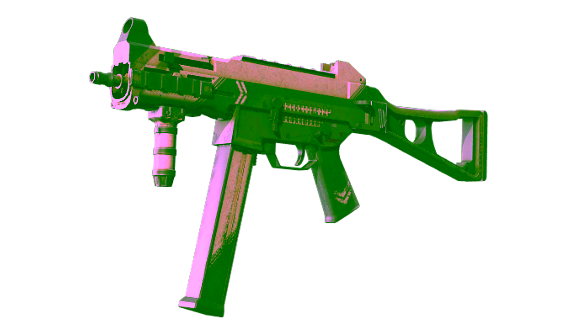 Дисплей для StatTrak™ UMP-45 | Corporal (Well-Worn)