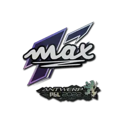 Sticker max Antwerp 2022
