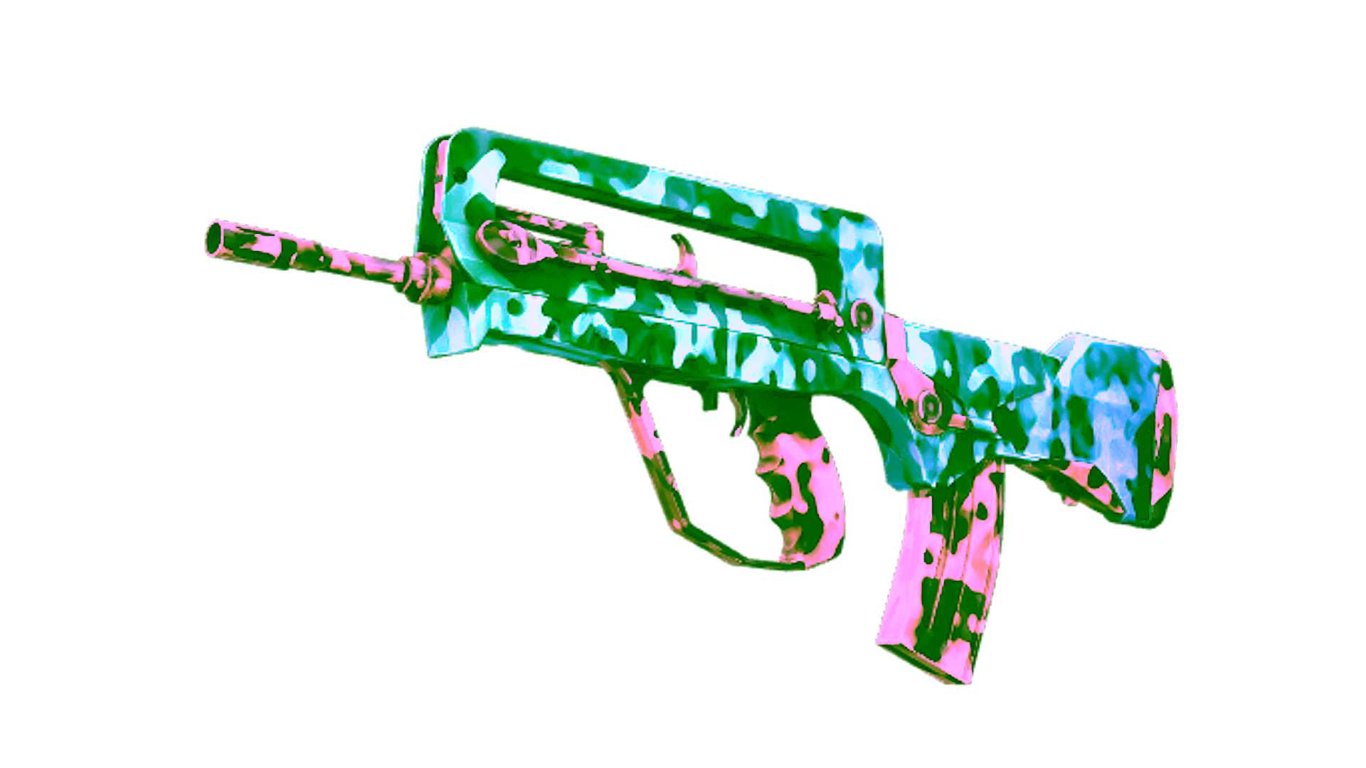 Display for Souvenir FAMAS | Waters of Nephthys (Minimal Wear)