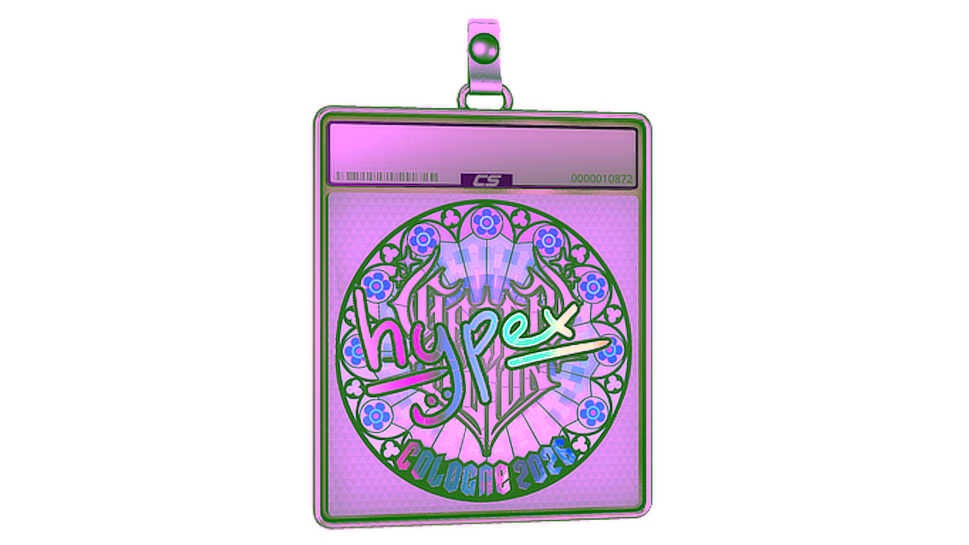 Display for Sticker Slab | hypex (Holo) | Cologne 2026