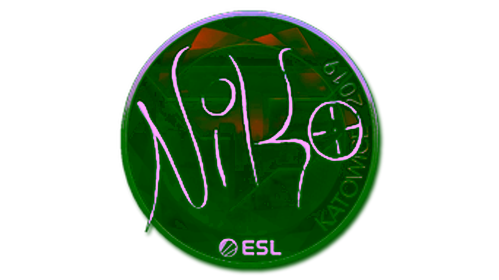 Дисплей для Sticker | NiKo (Foil) | Katowice 2019