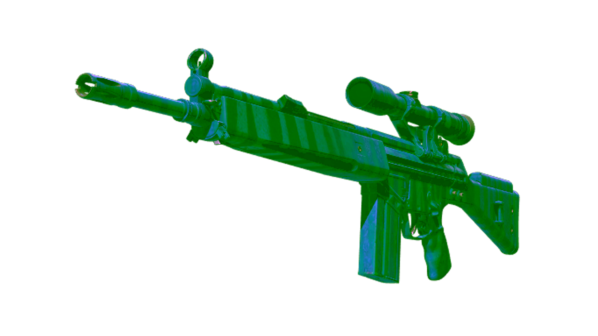 Display for StatTrak™ G3SG1 | Azure Zebra (Minimal Wear)