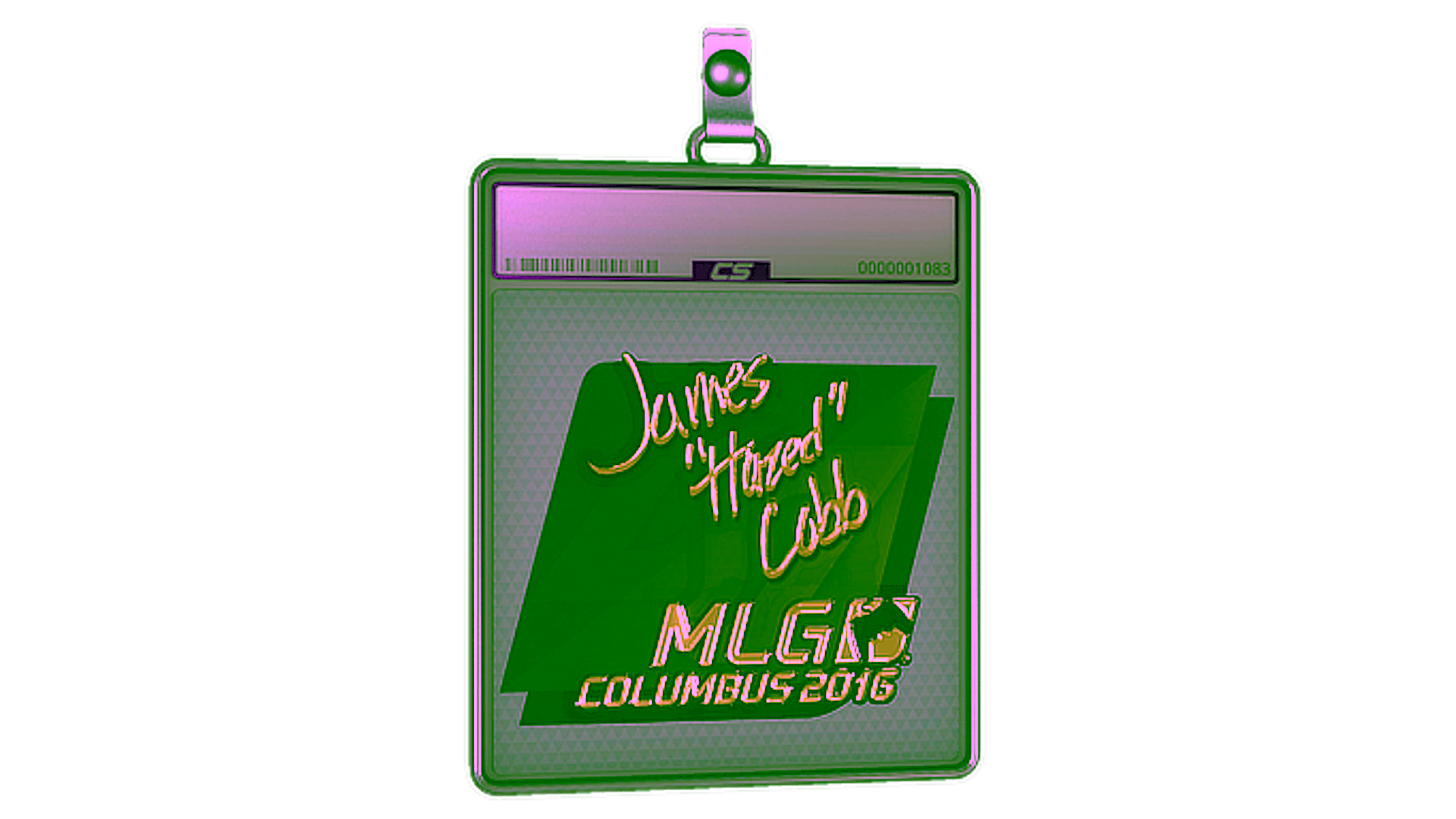Affichage pour Sticker Slab | hazed (Gold) | MLG Columbus 2016