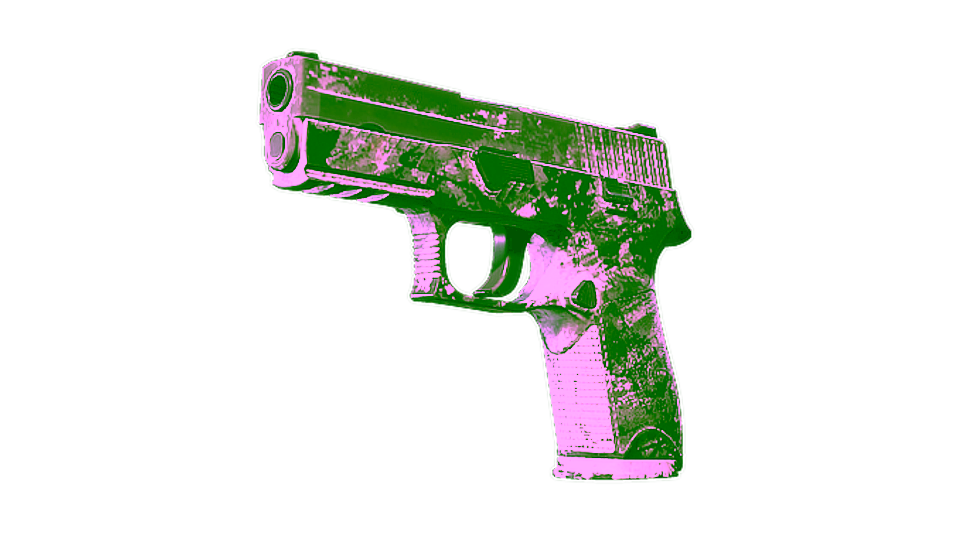 Display for Souvenir P250 | Sleet (Battle-Scarred)