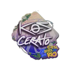 Sticker KSCERATO Rio 2022
