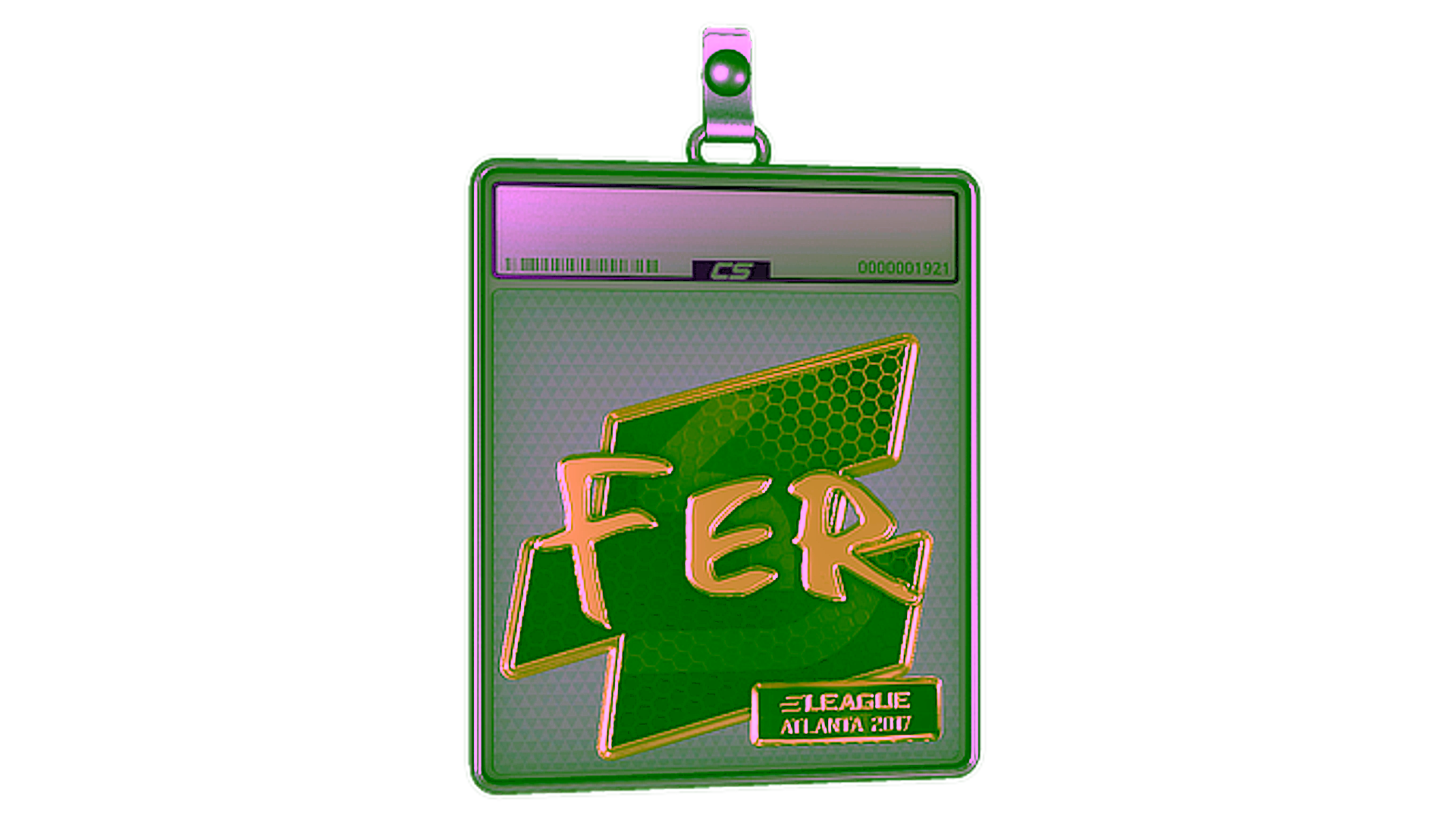 Rodyti Sticker Slab | fer (Gold) | Atlanta 2017