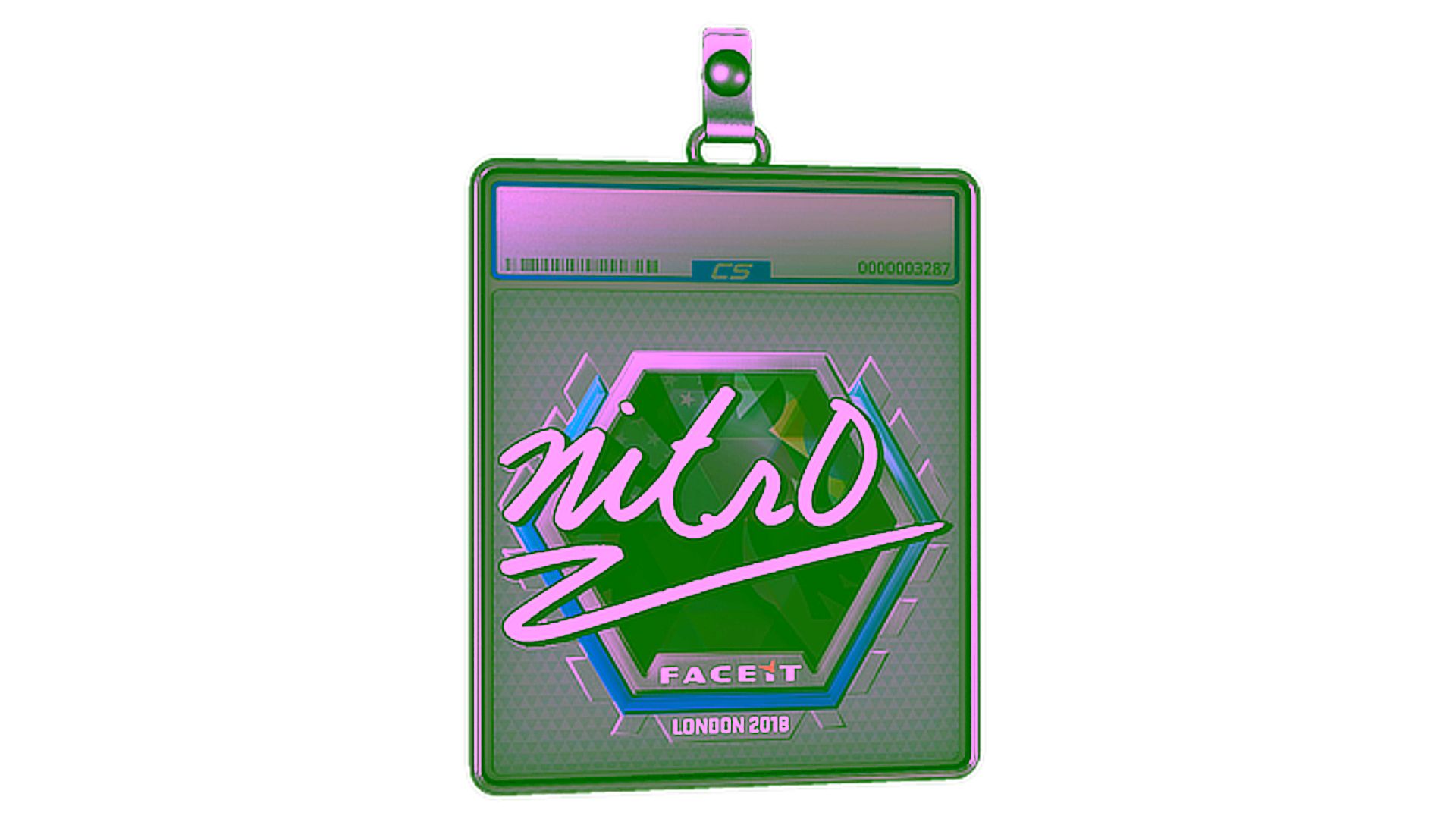 Affichage pour Sticker Slab | nitr0 | London 2018