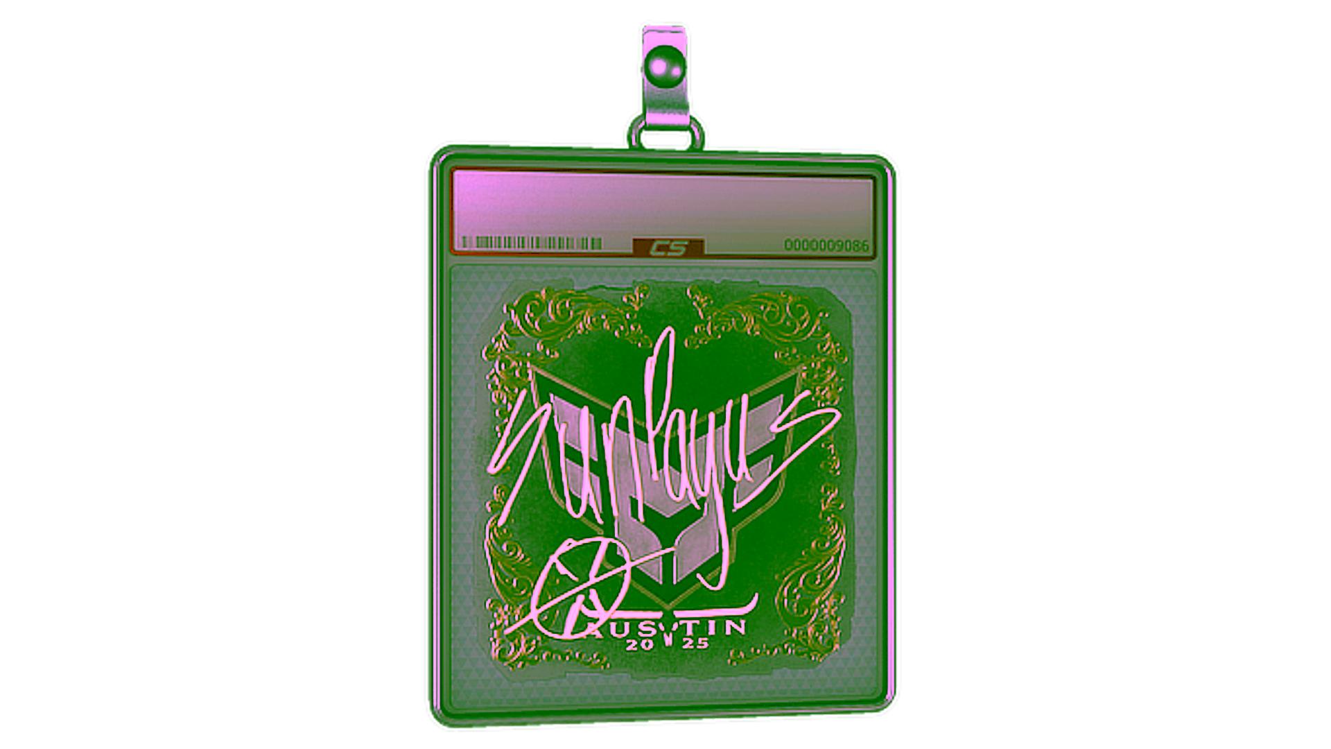 Visar för Sticker Slab | SunPayus (Gold) | Austin 2025