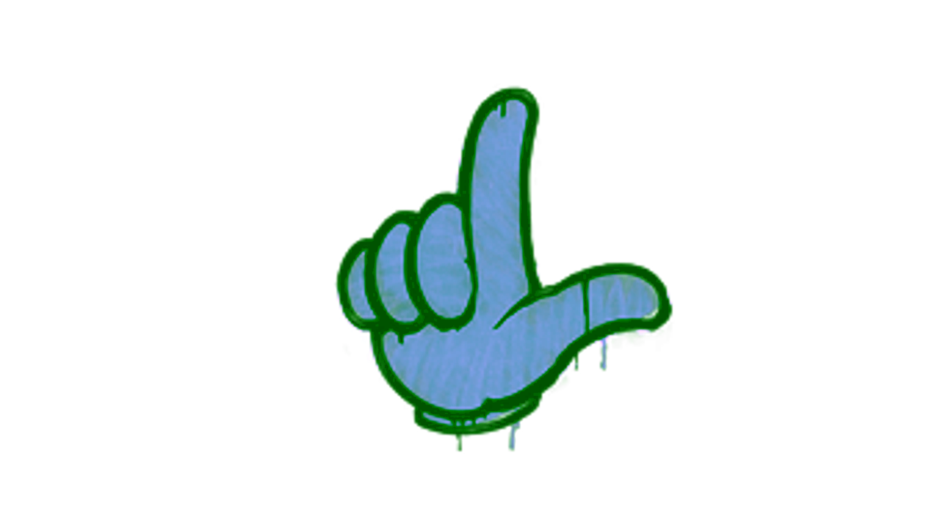 Display for Sealed Graffiti | Loser (Wire Blue)