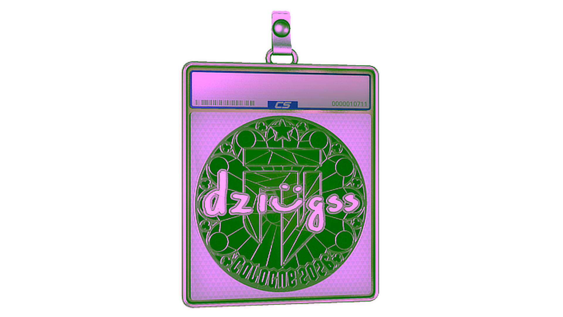 Display for Sticker Slab | dziugss (Foil) | Cologne 2026