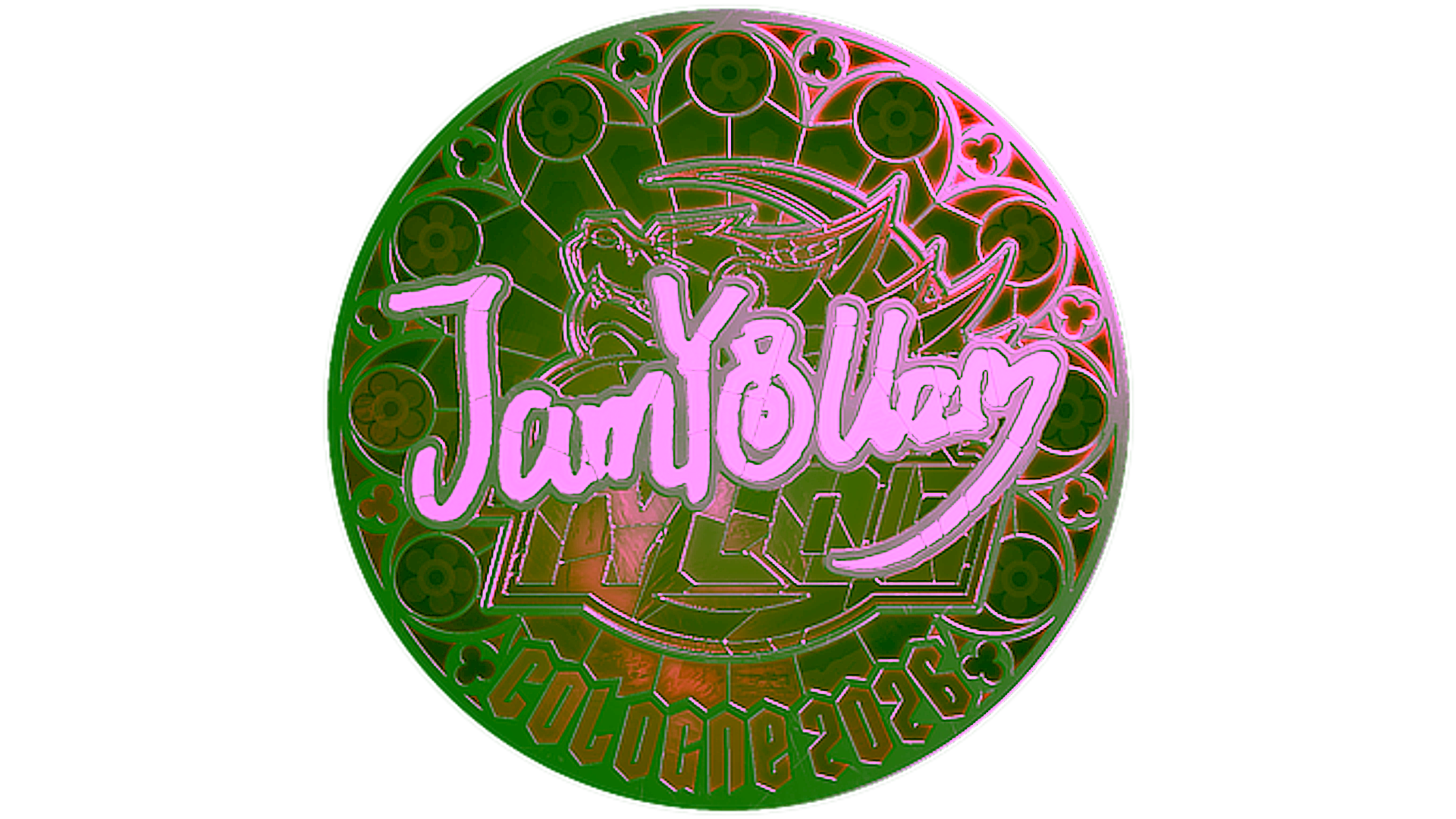 Display for Sticker | JamYoung (Foil) | Cologne 2026