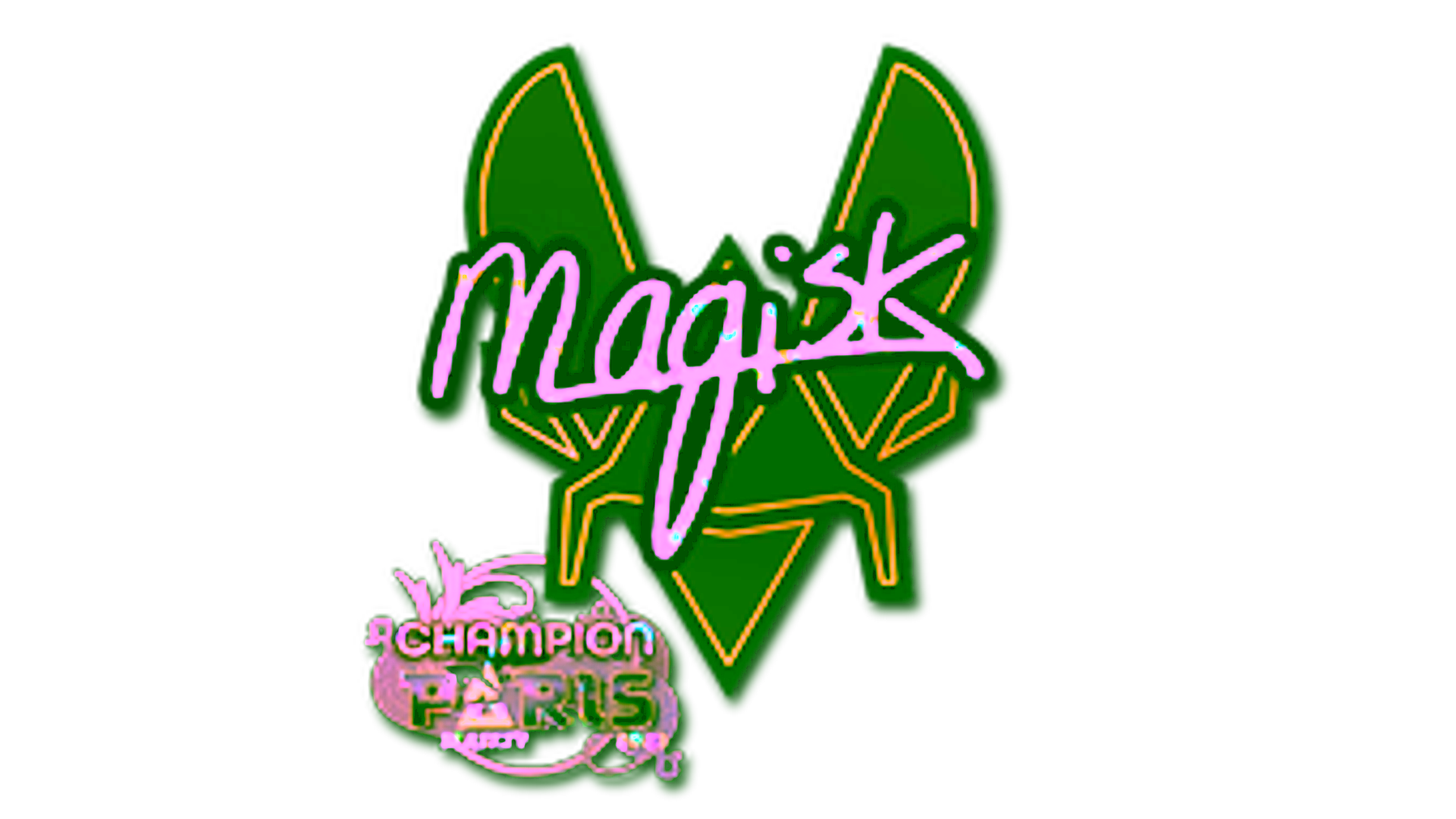 Display for Sticker | Magisk (Glitter, Champion) | Paris 2023