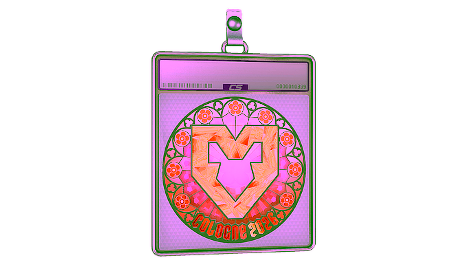 Display for Sticker Slab | MOUZ (Holo) | Cologne 2026