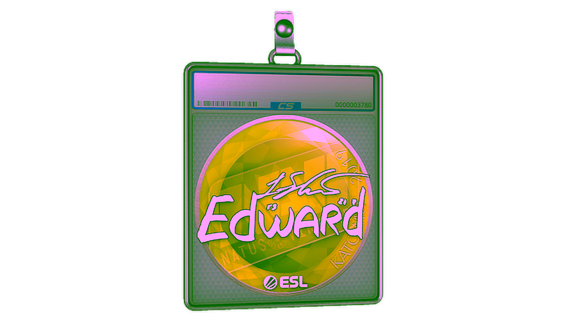 Display for Sticker Slab | Edward | Katowice 2019