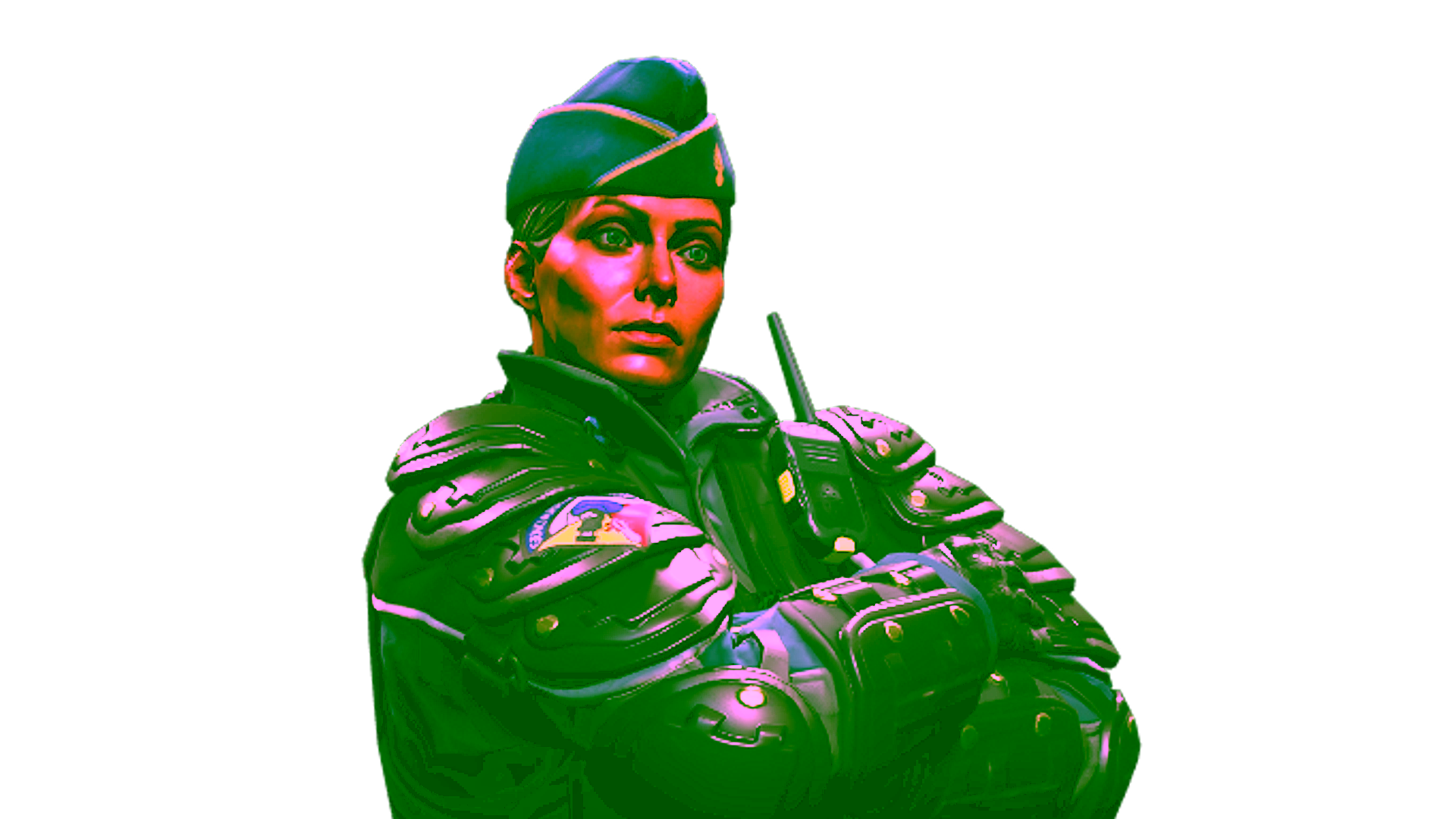 Display for Chef d'Escadron Rouchard | Gendarmerie Nationale