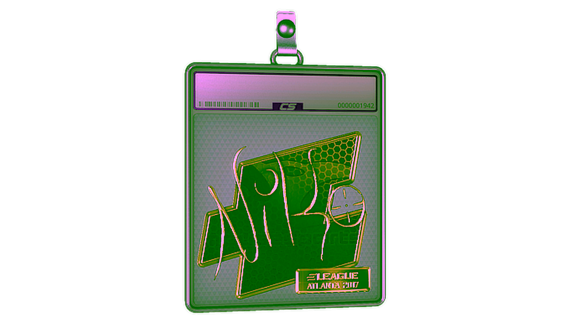 Display for Sticker Slab | NiKo (Gold) | Atlanta 2017