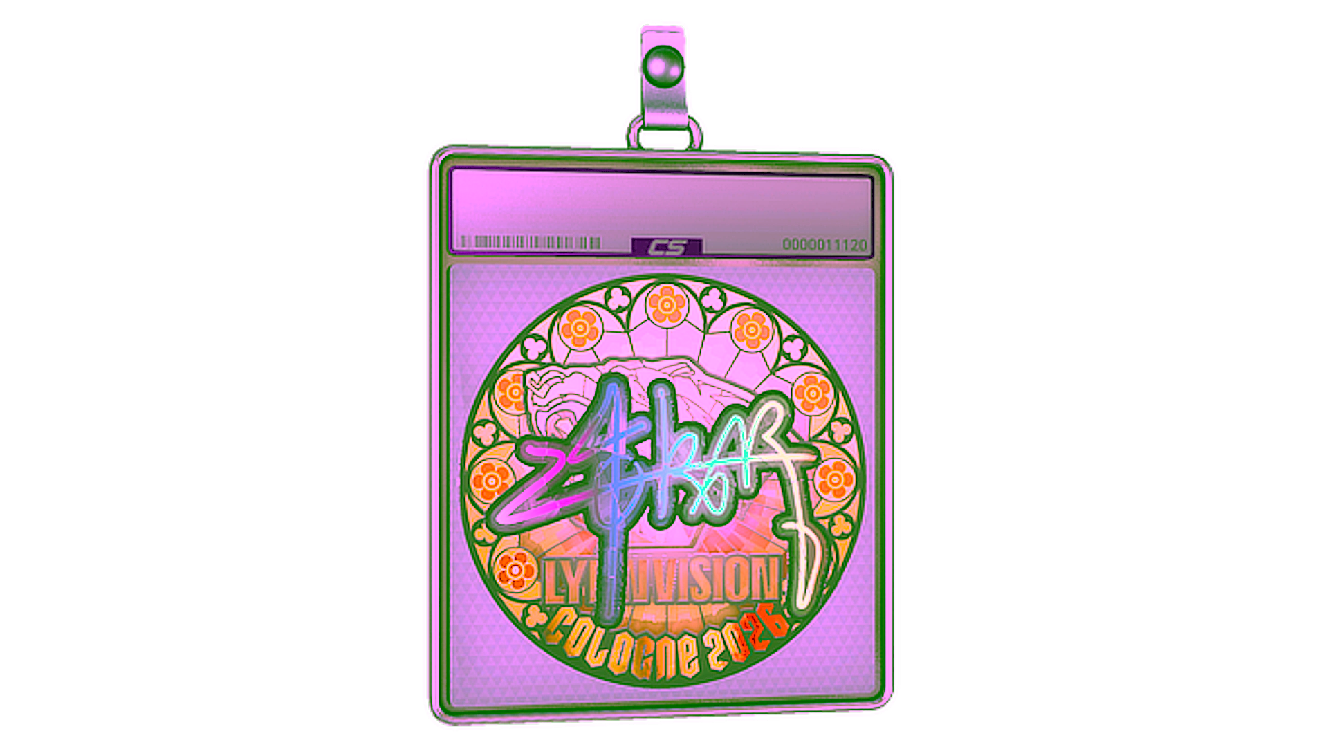Display for Sticker Slab | z4KR (Holo) | Cologne 2026