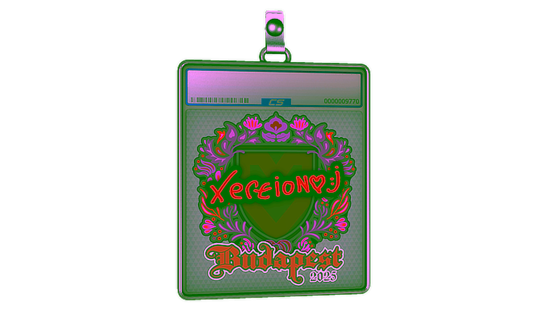 Display for Sticker Slab | xertioN | Budapest 2025