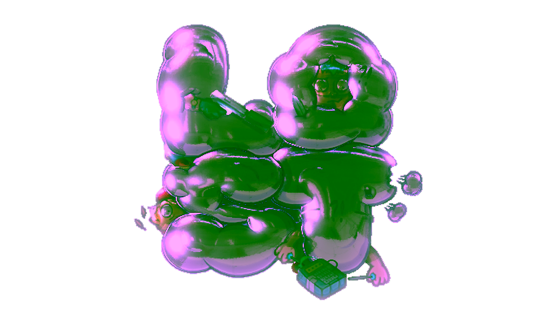 Visar för Sticker | Lost In Smoke (Foil)