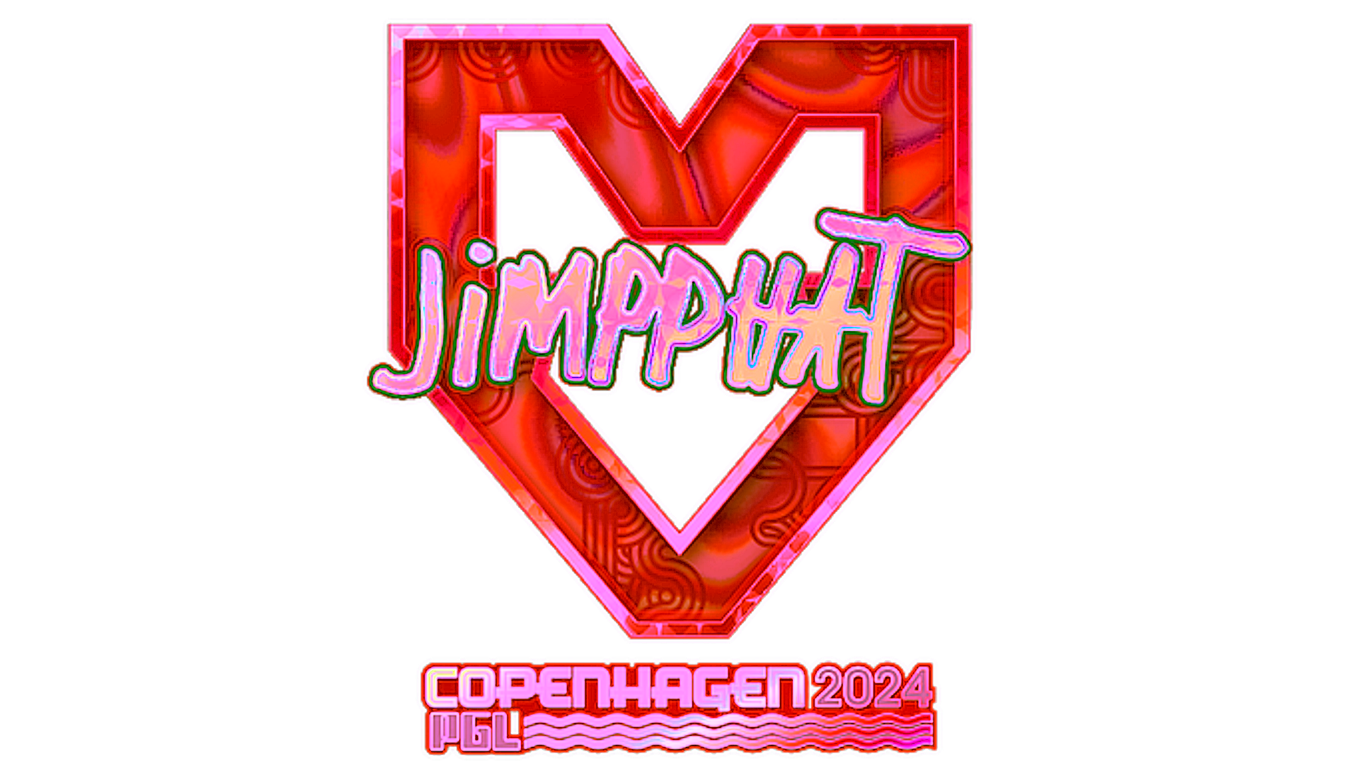 Display for Sticker | Jimpphat (Holo) | Copenhagen 2024