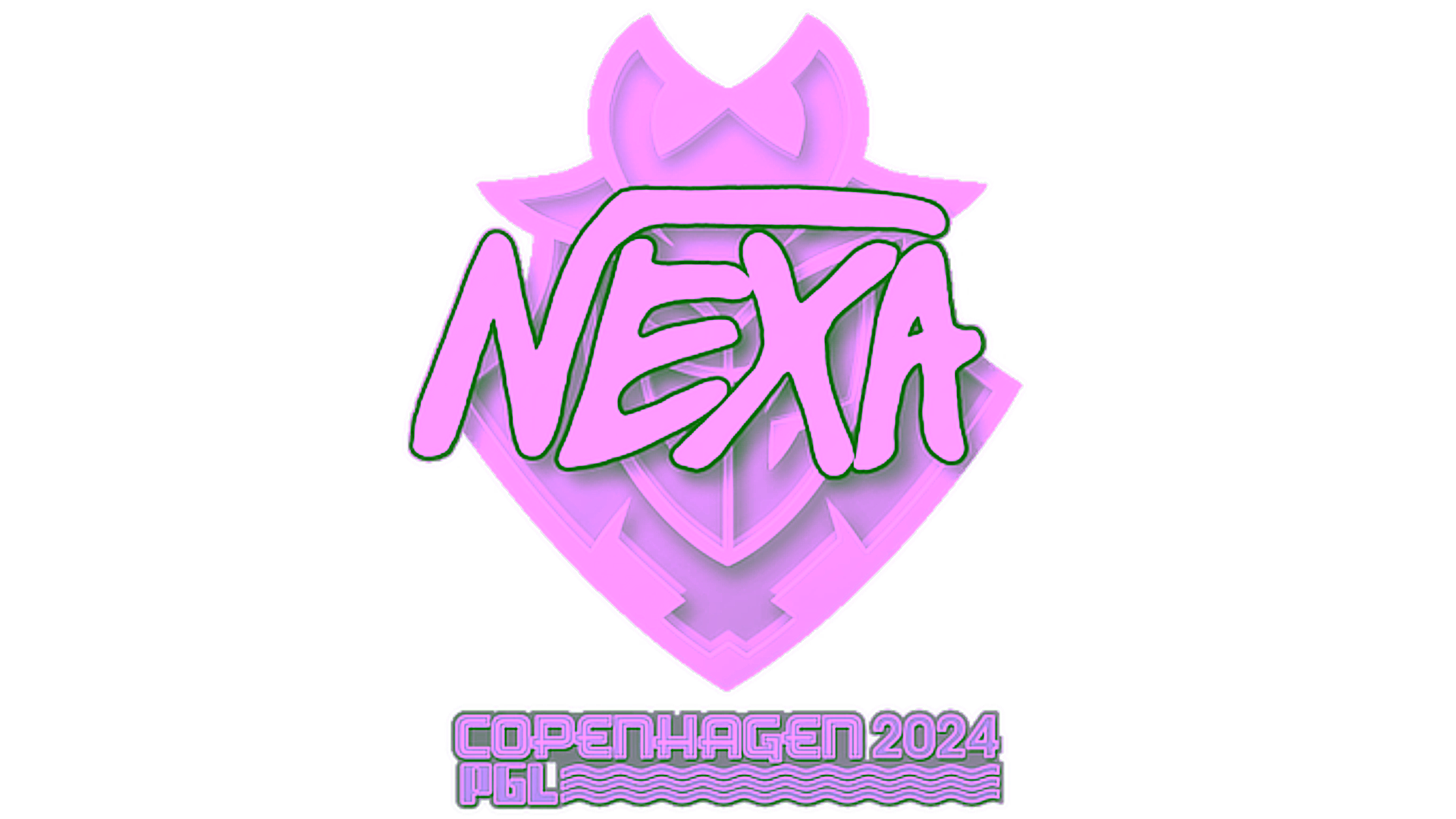 Exibição para Sticker | nexa | Copenhagen 2024
