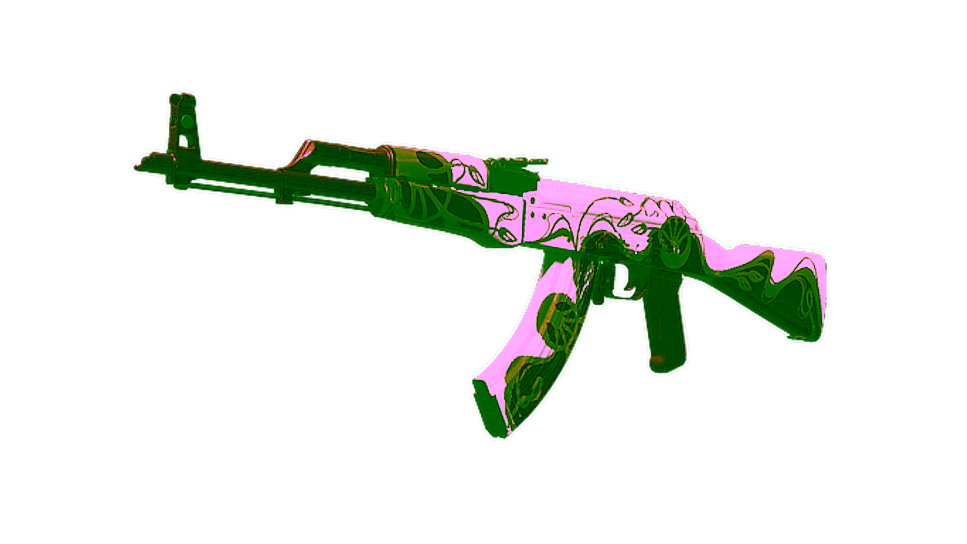 Display for AK-47 | Nouveau Rouge (Minimal Wear)