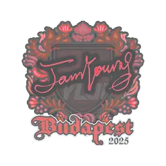 Sticker JamYoung Budapest 2025