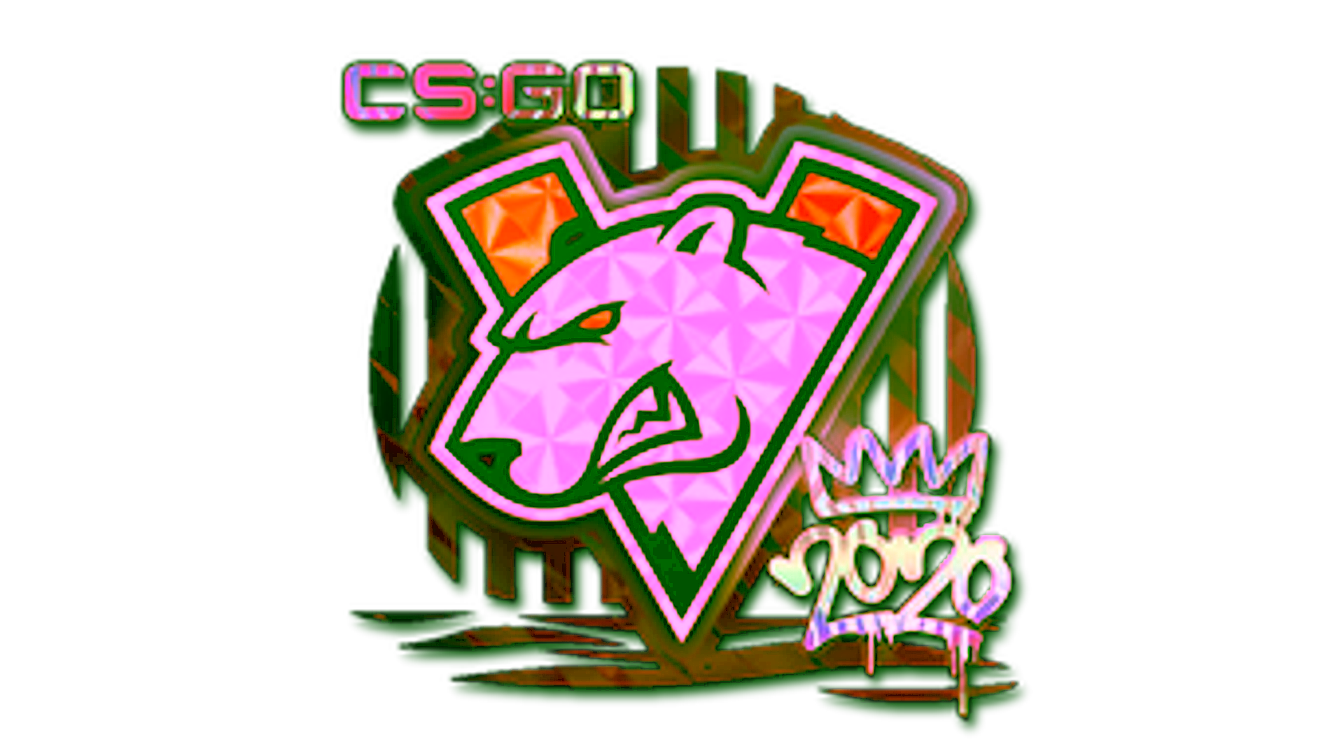 Display for Sticker | Virtus.pro (Holo) | 2020 RMR